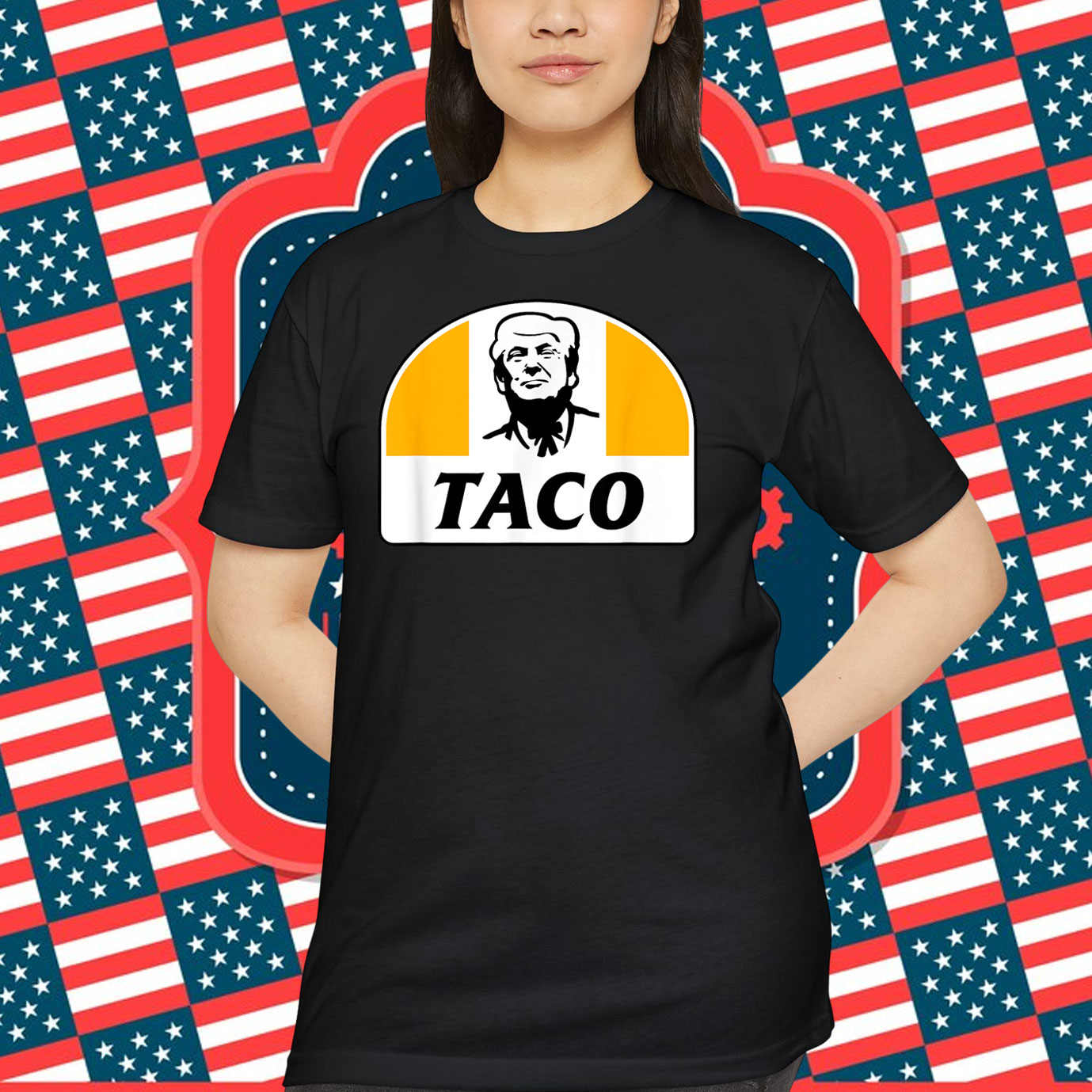 Taco Trump Always Chickens Out Make Tacos Great Again Shirt