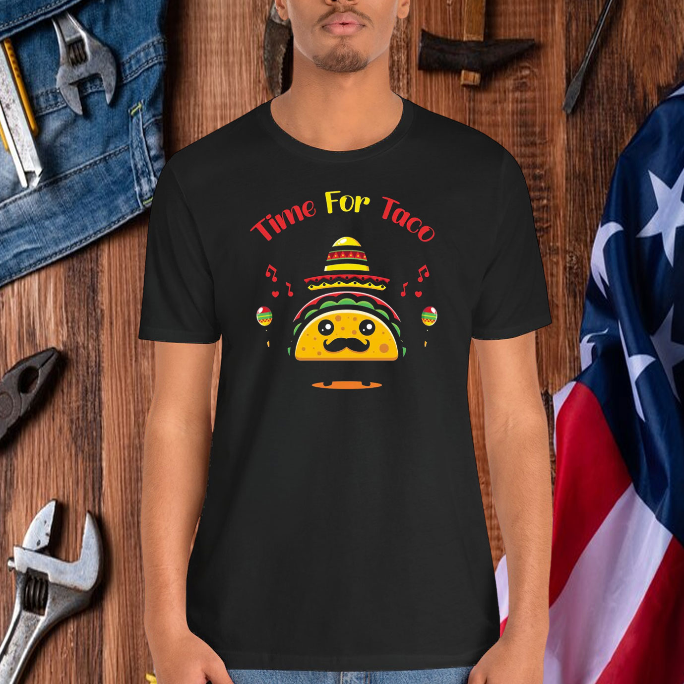Time For Taco Unisex Shirt