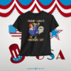 Trump Always Chickens Out Embroidered Shirt