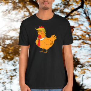 Trump Always Chickens Out Premium Shirt