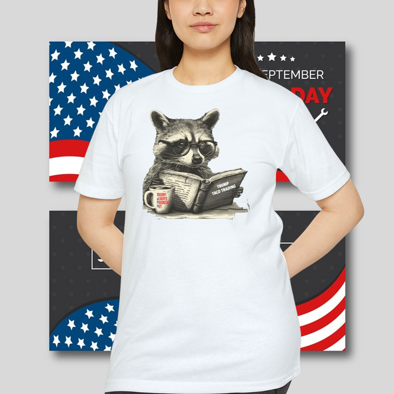 Trump TACO Trading Trump Always Chickens Out Shirt