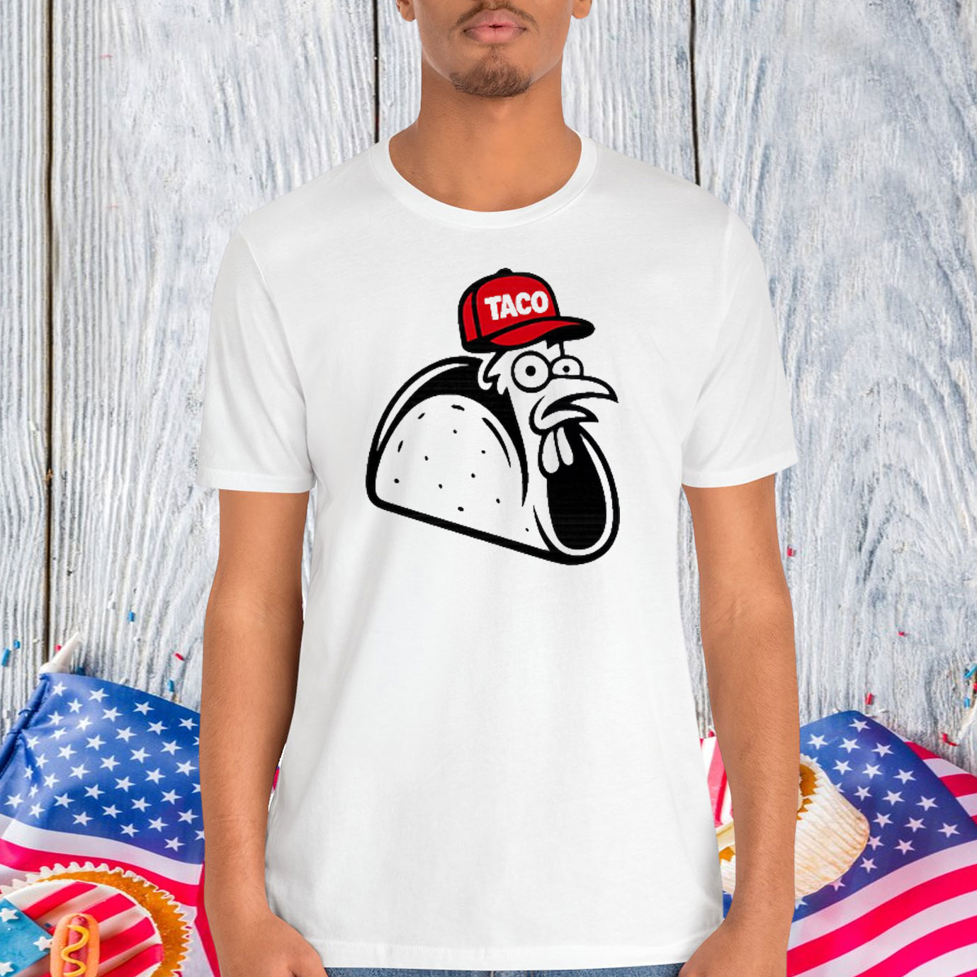 Trump TACO Trump Always Chickens Out Shirt