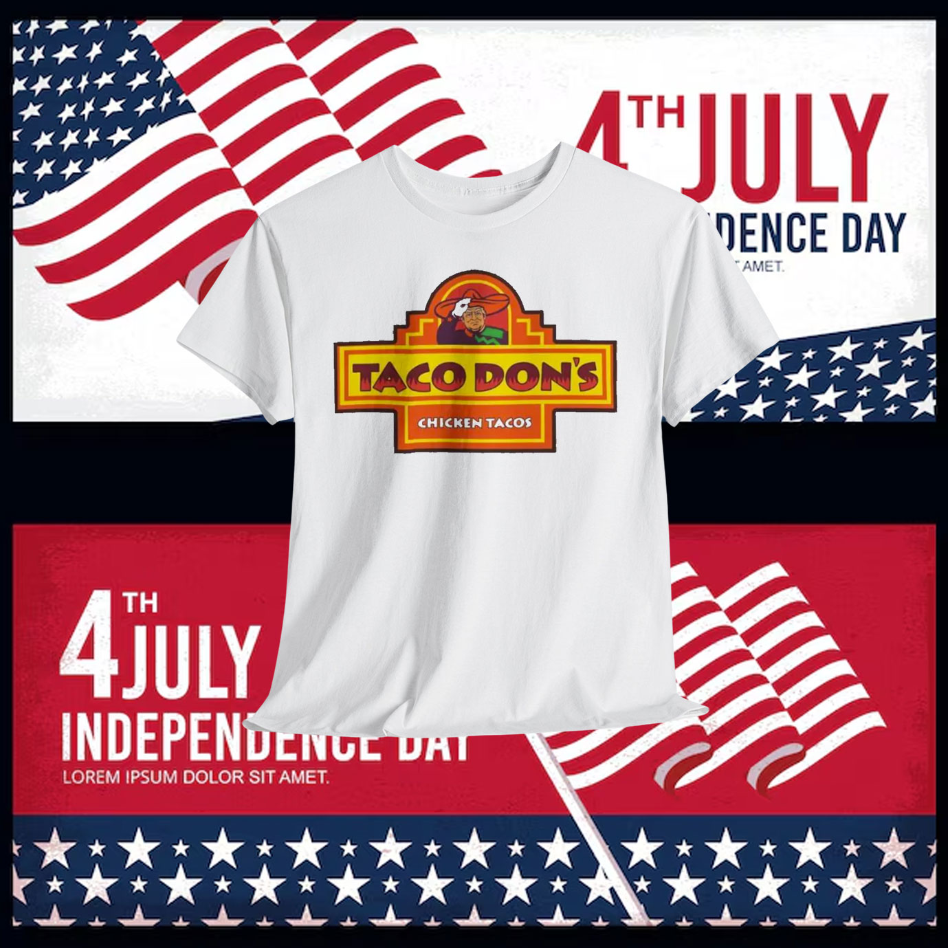 Trump Taco Don's Chickens Tacos Shirt