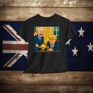 Trumps Always Chickens Out Funny Taco Shirt